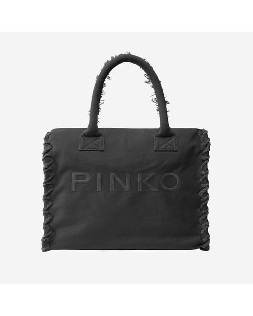 Borsa Shopper di Pinko in Black
