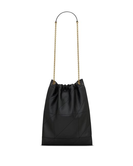 Saint Laurent Black Ysl Bo Jamie Pochon 7 Agneau P