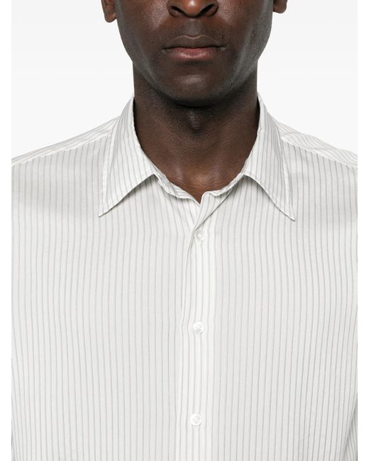 Lardini Camicia Uomo Ricerca in het White