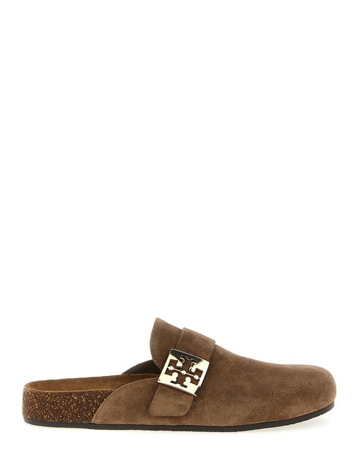 Tory Burch Brown 'Mellow' Mules