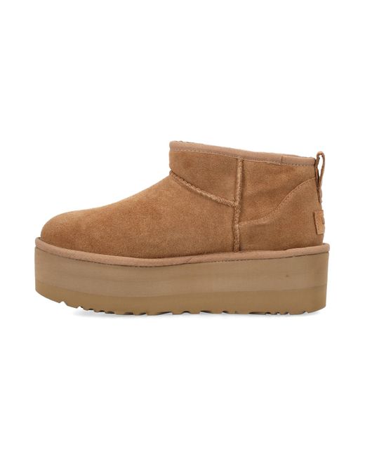 Ugg Brown Flache -Schuhe