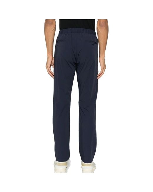 Herno Blue Drawstring Trousers