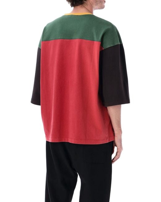 Champion Red Colorblock T-Shirt