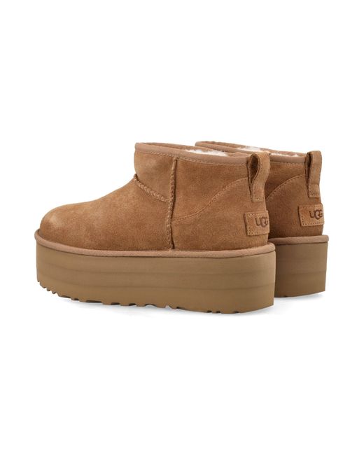Ugg Brown Flache -Schuhe