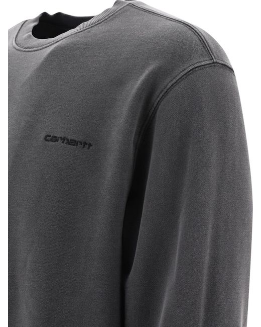 Carhartt "duster Script" Sweatshirt in het Gray voor heren