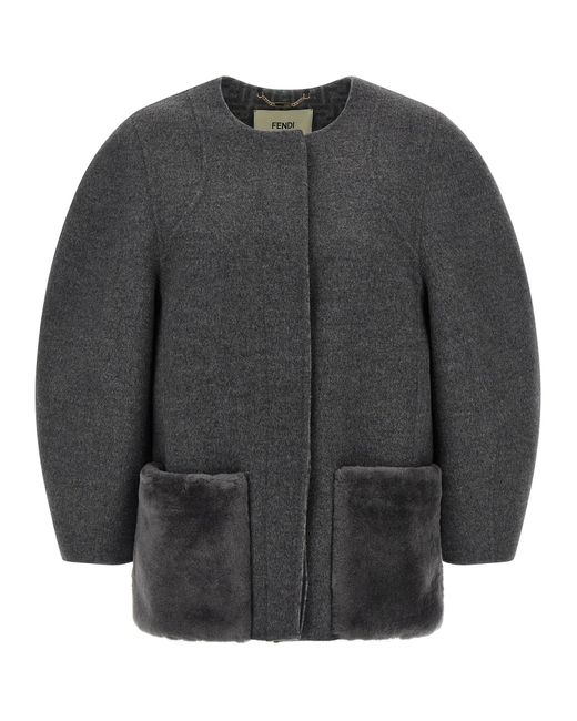 Blander Cocoon Fendi de color Gray