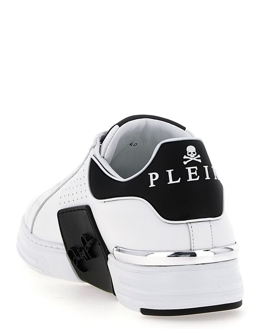 Philipp Plein 'zeshoek' Sneakers in het White voor heren