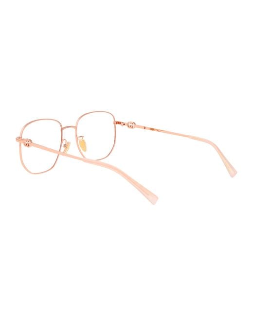 Gucci Multicolor Metal Glasses
