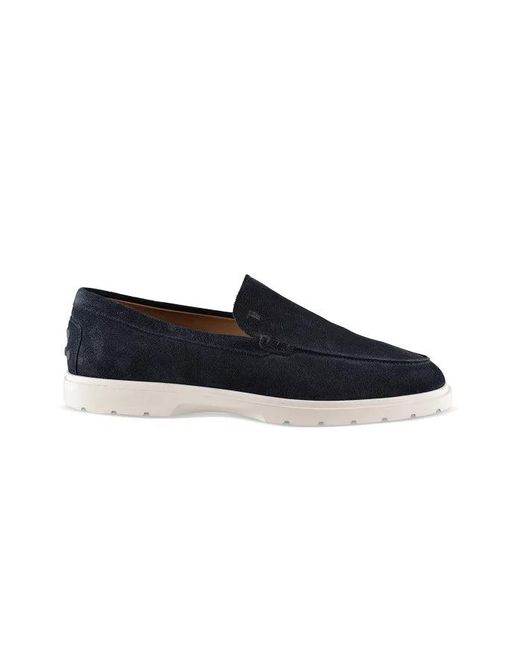Tod's Black Slipper Moccasins
