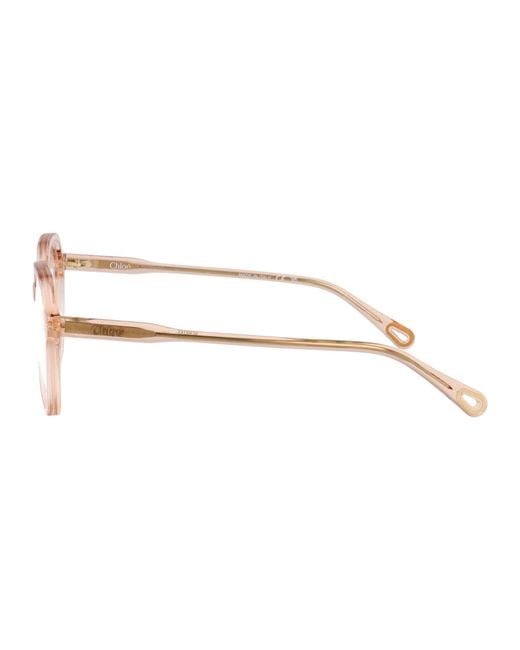 Chloé Pink Squared Optical Ch0312 O 005