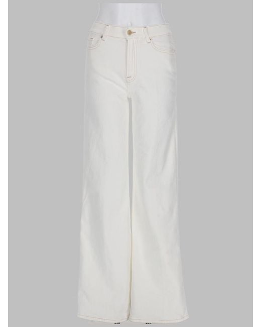 7 For All Mankind White 7 For All Mankind