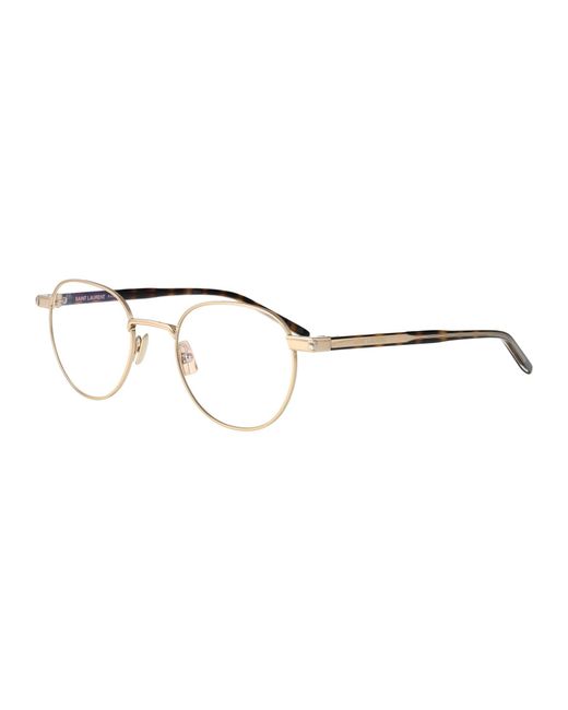 Saint Laurent Metallic Round Optical Sl 781 002