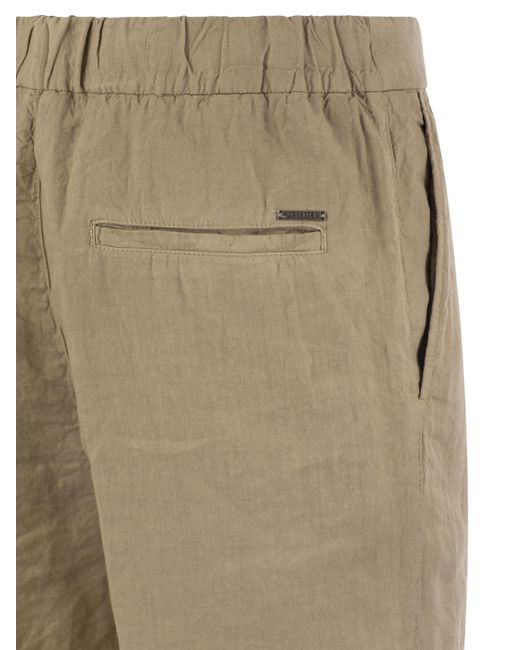 Pantalones cortos de lona peseros Peserico de color Natural