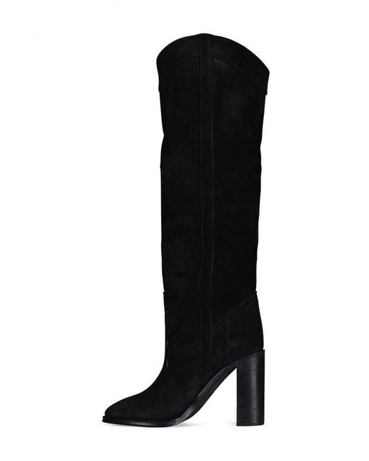 Saint Laurent Black Kate Boots