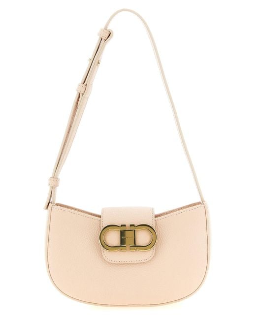 Ferragamo Natural Hobo Bags