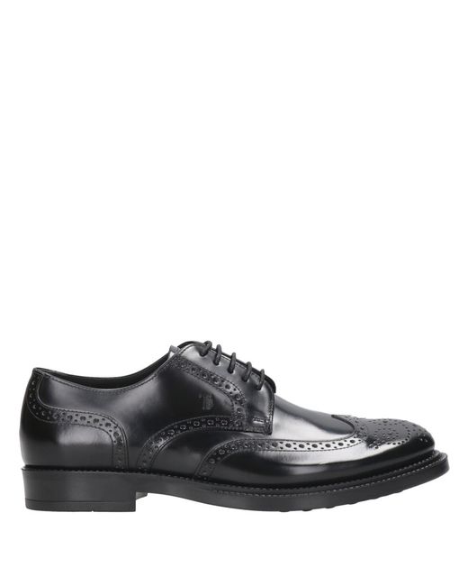 Tod's Black Flat Shoes