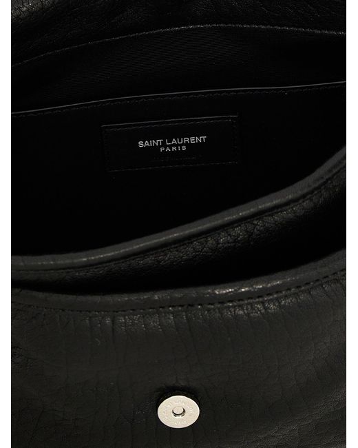 Saint Laurent 'messenger Small Niki' Crossbody Bag in het Black voor heren