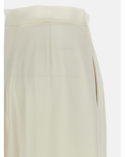 Max Mara 'manetta' Broek in het White