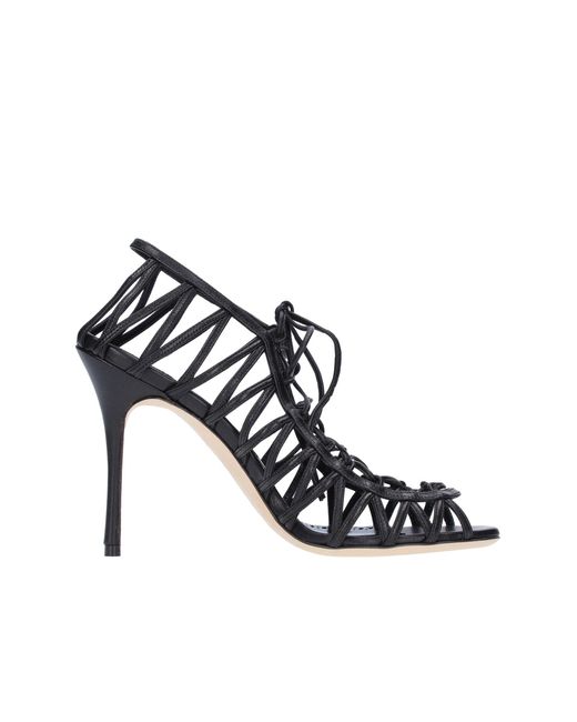 Hamza 105 Sandales en cuir Manolo Blahnik en coloris Blue