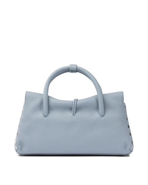 Zanellato "dotta" Handtas in het Blue