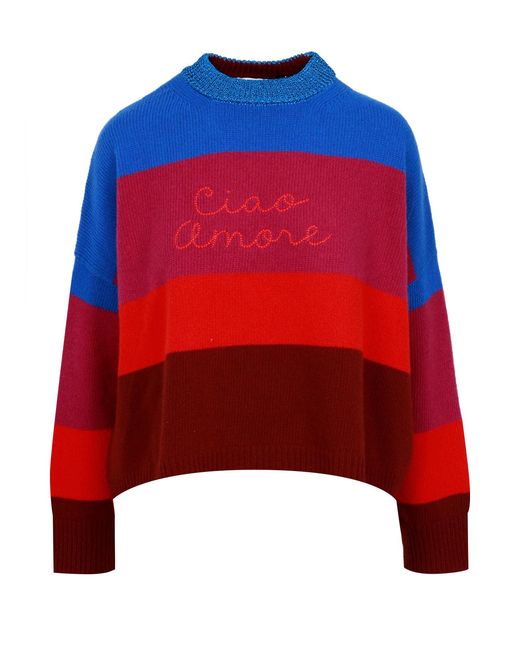 Giada Benincasa Truien Blauw in het Red