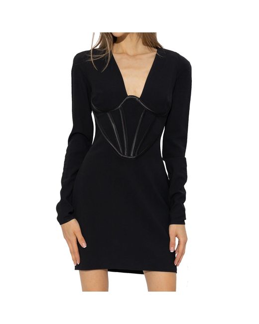 Versace Black Mini Kleid