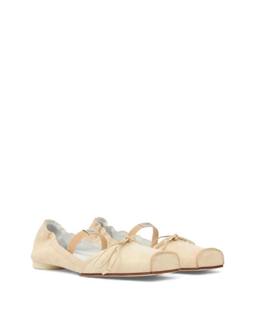 MM6 by Maison Margiela Natural Ballet Shoe