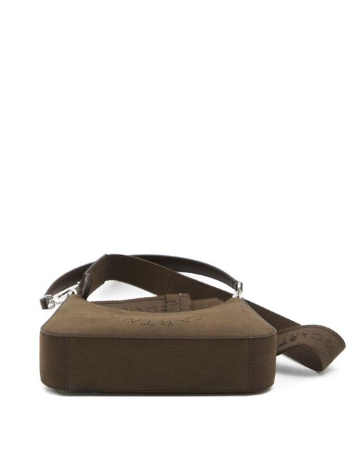 Stella McCartney Black Stella Logo Crossbody Bag