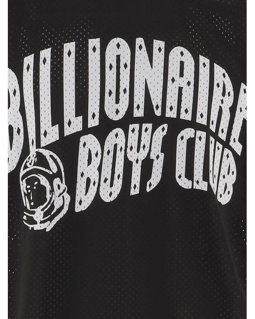 Billionaire Black Nylon T Shirt With Logo