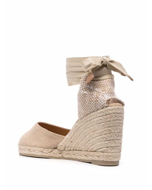 Castaner 90 Mm Carina Espadrilles in het Natural