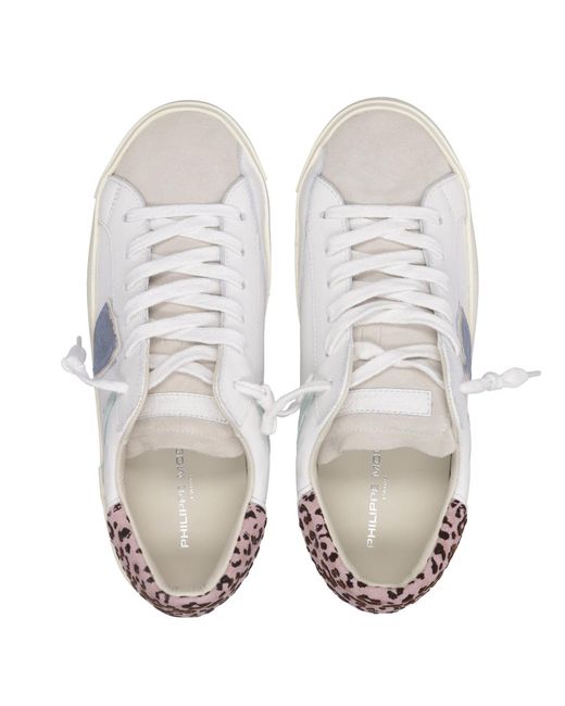 Philippe Model White Sneakers