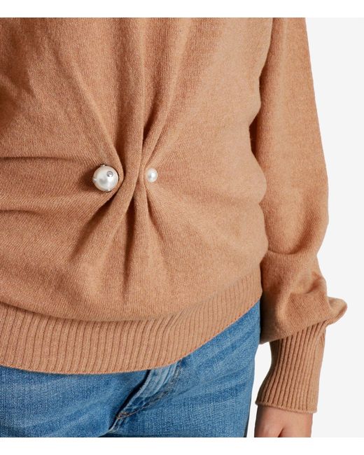 Alberta Ferretti Brown Sweaters