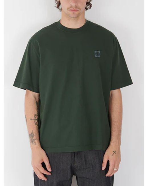 Stone Island T -Shirts und Polos in Green für Herren