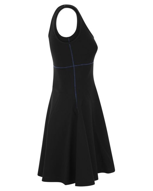 Vestido corto en tela elástica Marni de color Black