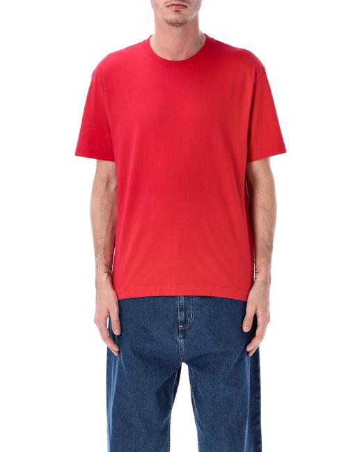 COLORFUL STANDARD Red T Shirts And Polos for men