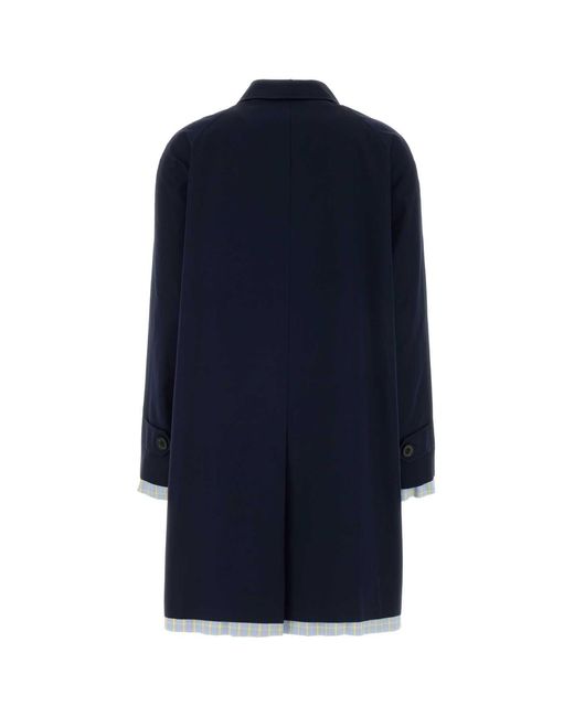 Miu Miu Blue Soprabiti