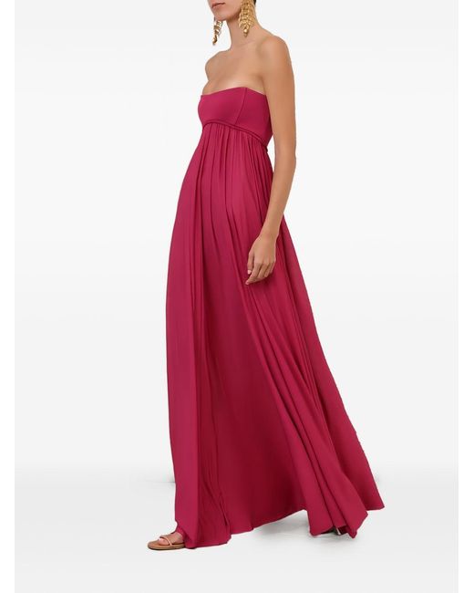 Zimmermann Luna Maxi-jurk in het Red
