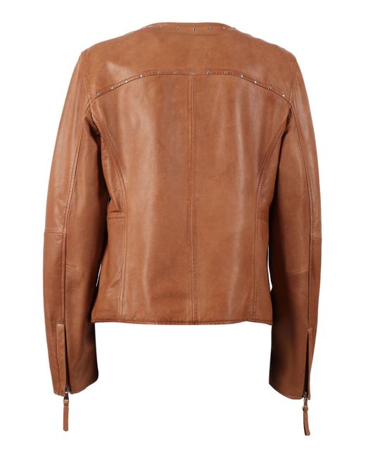 Bully Brown �Leather�Jacket