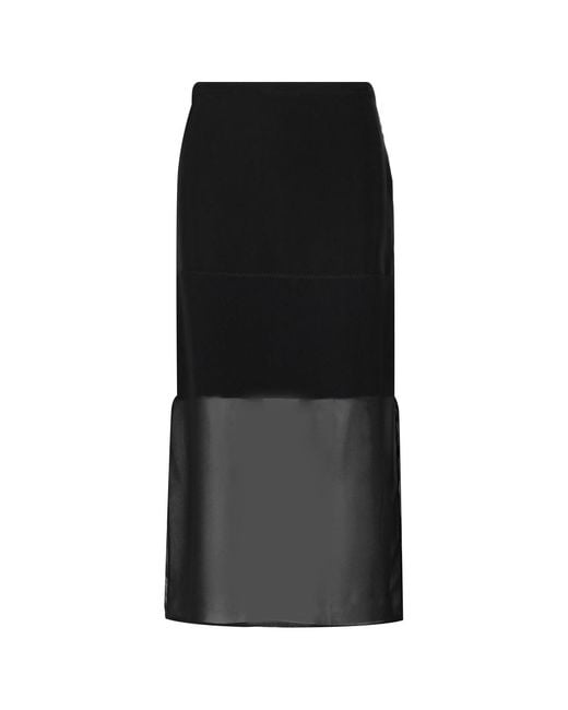 Sportmax Black Midi Skirts