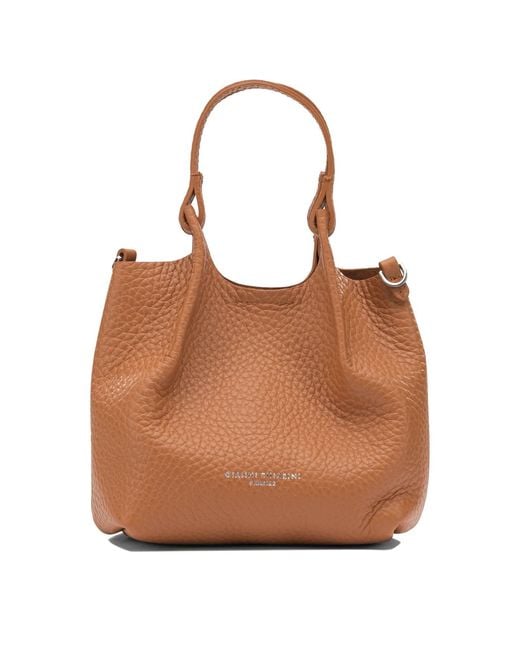 Gianni Chiarini Brown Handbags Orange