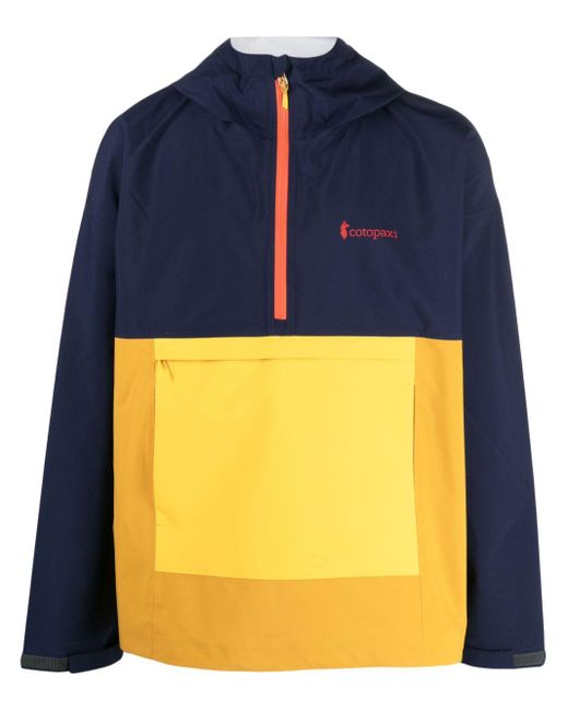 COTOPAXI Blue Cielo Rain Anorak M