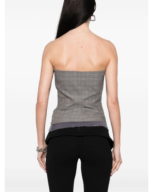 OTTOLINGER Gray Wool Blend Corset