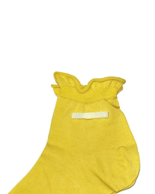 Antipast Yellow Short Socks