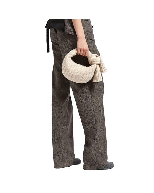 Bottega Veneta Mini Jodie Sock Stricktasche in Pink für Herren