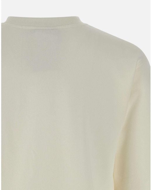 Drole de Monsieur Golfer Baumwoll-Crewneck-Sweatshirt in White für Herren