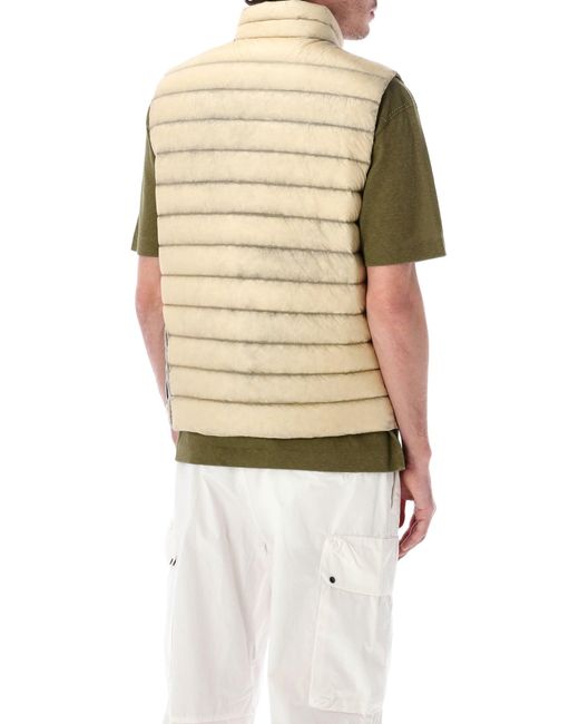 C P Company Natural D.D. Shell Down Lens Gilet