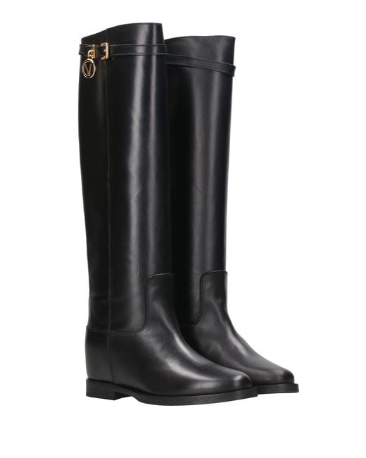 Via Roma 15 Black Boots