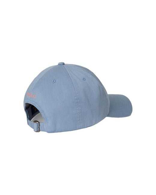 Polo Ralph Lauren Blue Hat With Logo