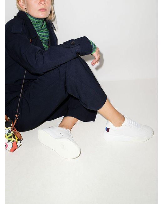Stella McCartney White 'Loop' Sneakers