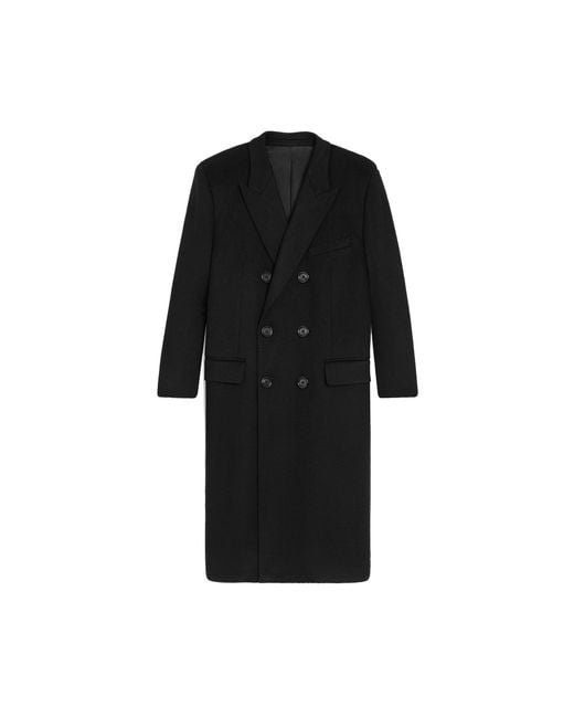 Céline Black Céline Classic Wool Coat for men
